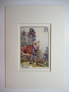 Alphabet Flower Fairy - B is for Bugle