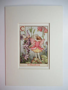 Alphabet Flower Fairy - C is for Columbine